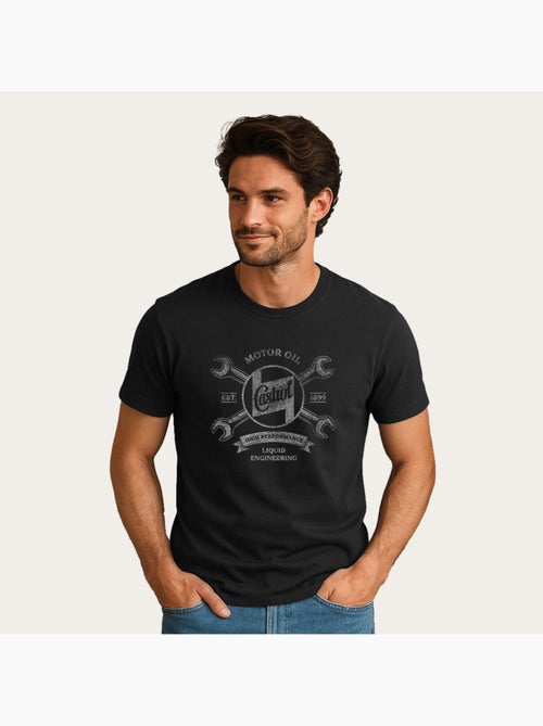 T-shirt Homme - CASTROL EST 1899 - Kiabi