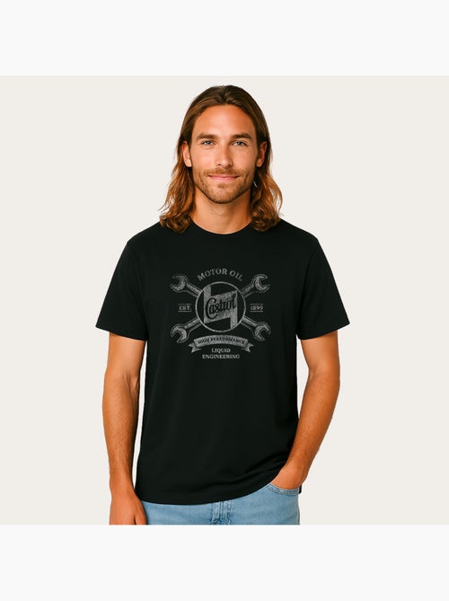 T-shirt Homme - CASTROL EST 1900 - Kiabi
