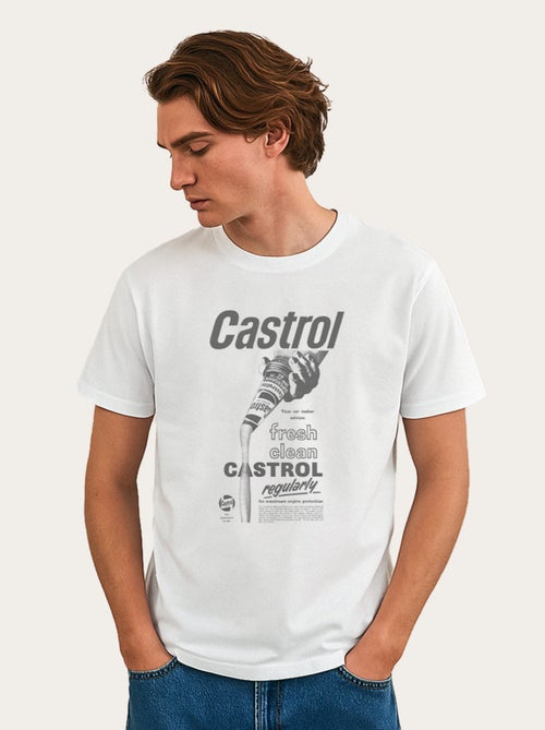 T-shirt Homme - CASTROL FRESH CLEAN - Kiabi