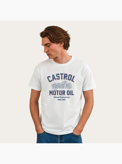T-shirt Homme - CASTROL LIQUID ENGINEERING - Kiabi