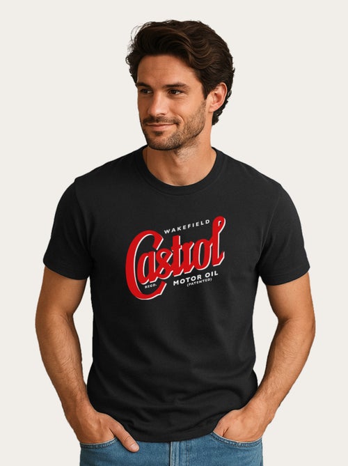 T-shirt Homme - CASTROL REGISTERED LOGO - Kiabi