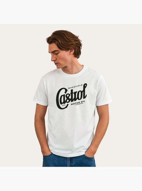 T-shirt Homme - CASTROL REGISTERED SCRIPT - Kiabi