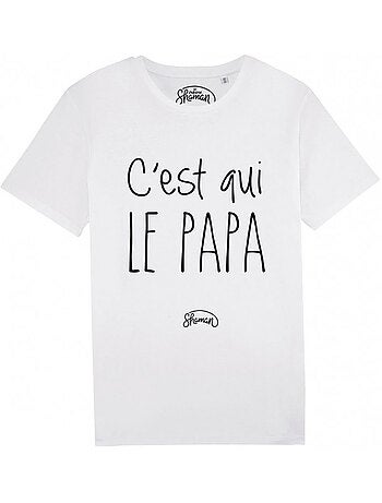 T-shirt Homme - C'EST QUI LE PAPA