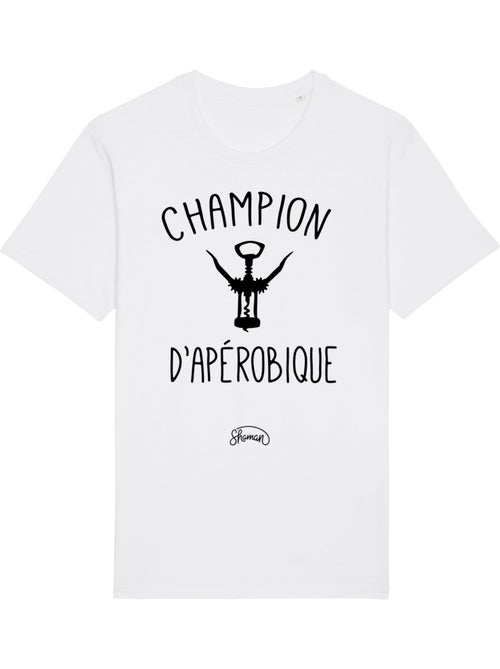 T-shirt Homme - CHAMPION D'APÉROBIQUE - Kiabi