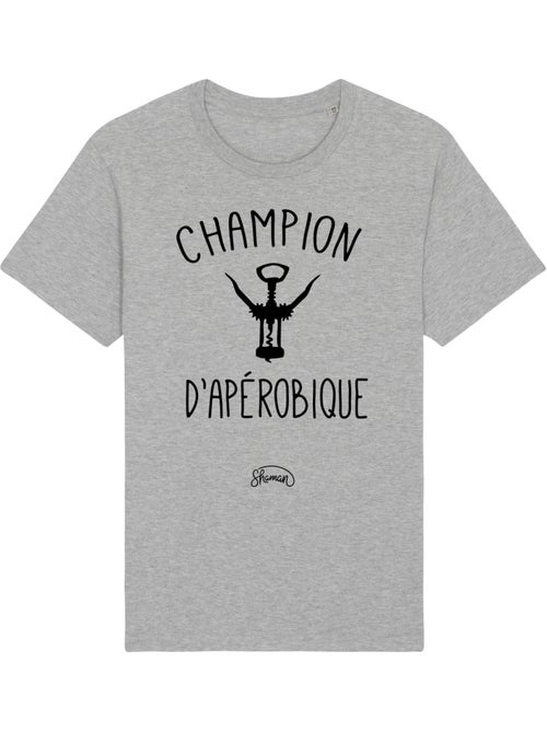 T-shirt Homme - CHAMPION D'APÉROBIQUE - Kiabi