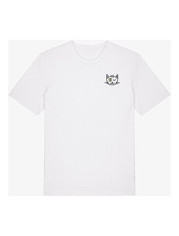 T-shirt Homme - CHAT CLIN DOEIL CŒUR