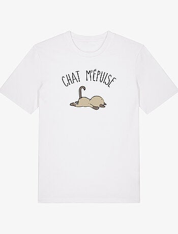 T-shirt Homme - CHAT M'EPUISE