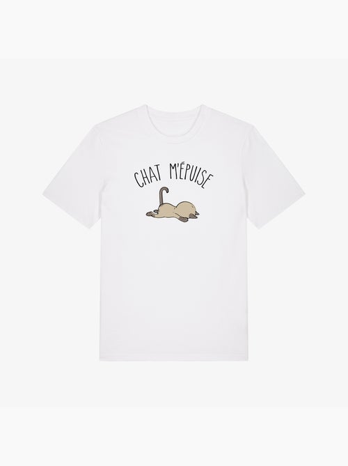 T-shirt Homme - CHAT M'EPUISE - Kiabi
