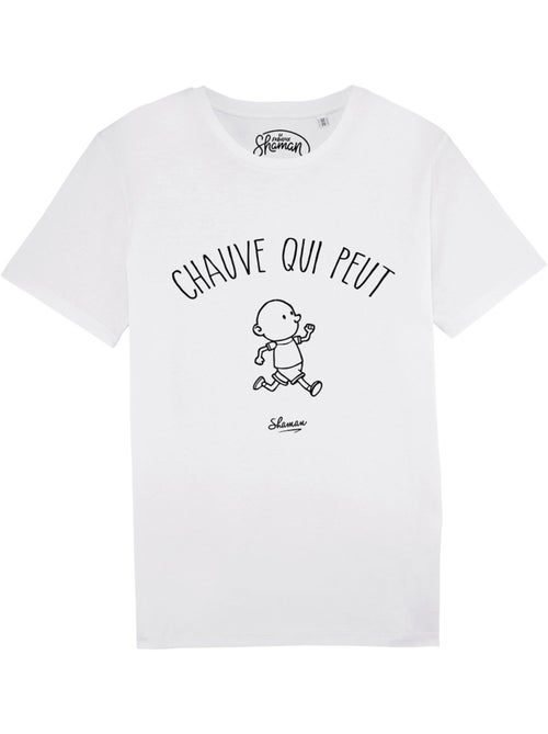 T-shirt Homme - CHAUVE QUI PEUT - Kiabi
