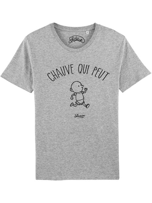 T-shirt Homme - CHAUVE QUI PEUT - Kiabi