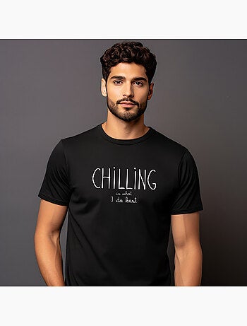 T-shirt homme - chilling is what i do best