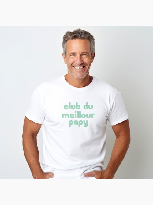 T-shirt Homme - CLUB DES MEILLEURS PAPYS - Kiabi