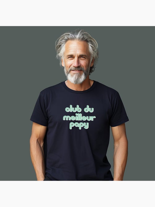 T-shirt Homme - CLUB DES MEILLEURS PAPYS - Kiabi