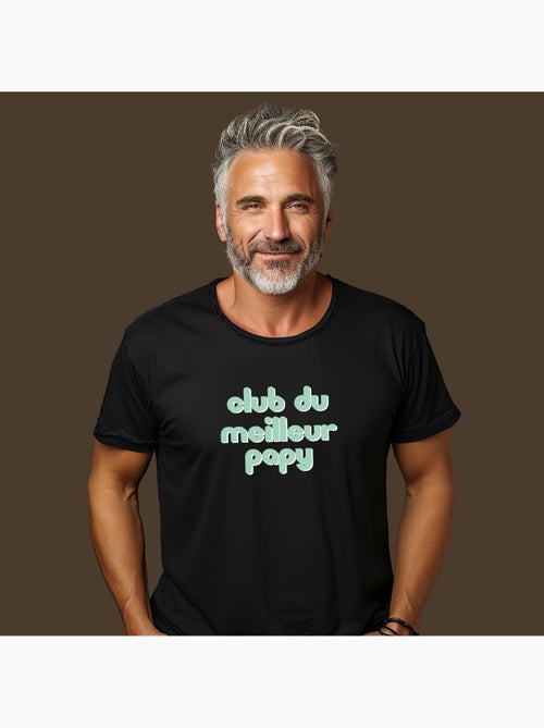 T-shirt Homme - CLUB DES MEILLEURS PAPYS - Kiabi