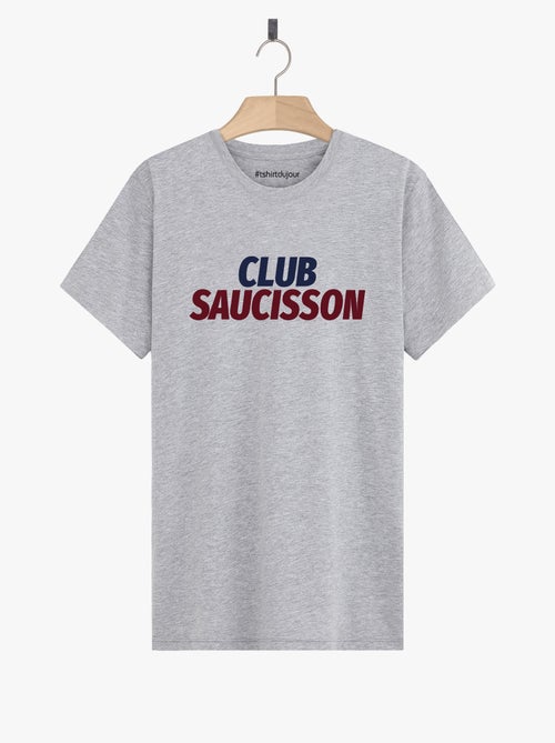 T-shirt Homme - CLUB SAUCISSON - Kiabi