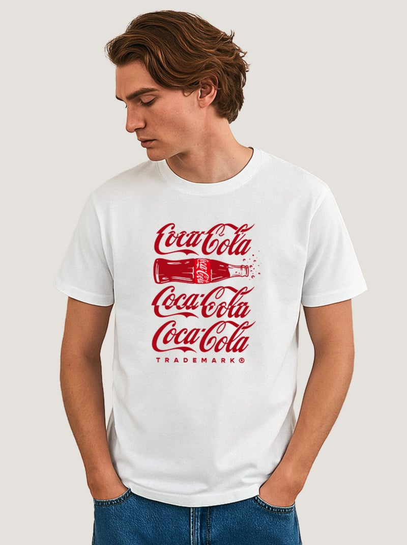 T-shirt Homme - COCA COLA 1 Blanc - Kiabi