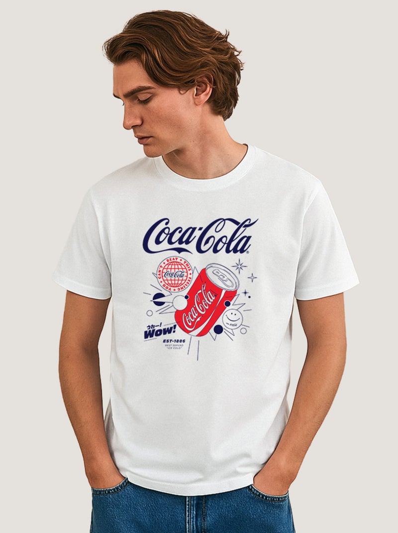 T-shirt Homme - COCA COLA 4 Blanc - Kiabi
