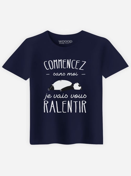 T-shirt Homme - COMMENCEZ SANS MOI - Kiabi