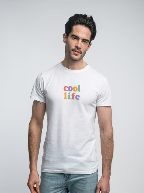 T-shirt Homme - COOL LIFE - Kiabi