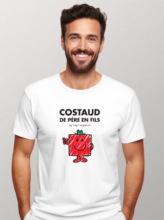 T-shirt Homme - COSTAUD DE PÈRE EN FILS