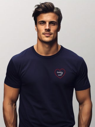 T-shirt Homme - DADDY COOL - COEUR