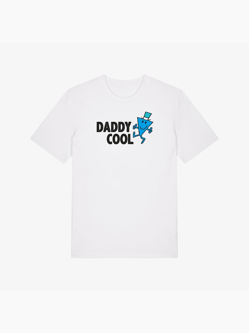 T-shirt Homme - DADDY COOL FACE 2 Blanc - Kiabi
