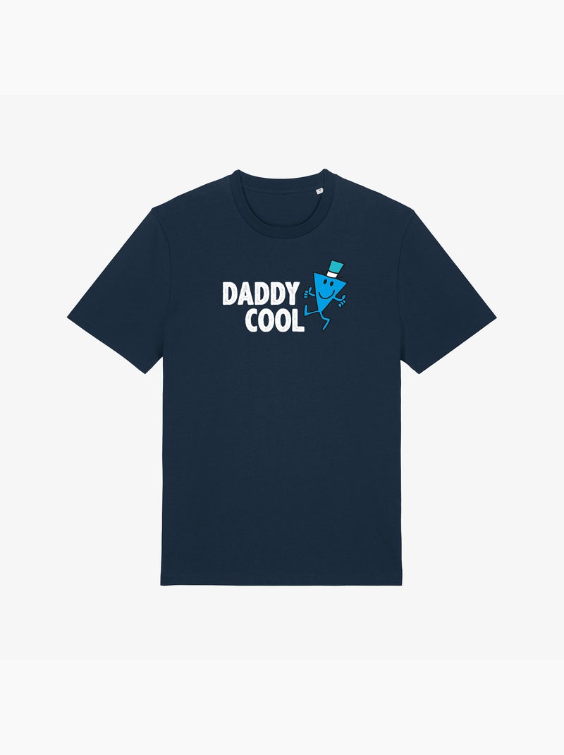 T-shirt Homme - DADDY COOL FACE 2 Bleu marine - Kiabi