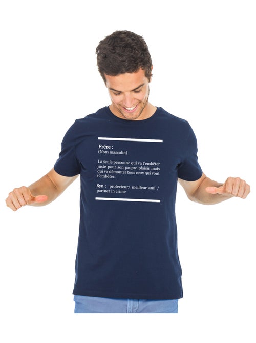T-shirt Homme - DÉFINITION FRÈRE - Kiabi