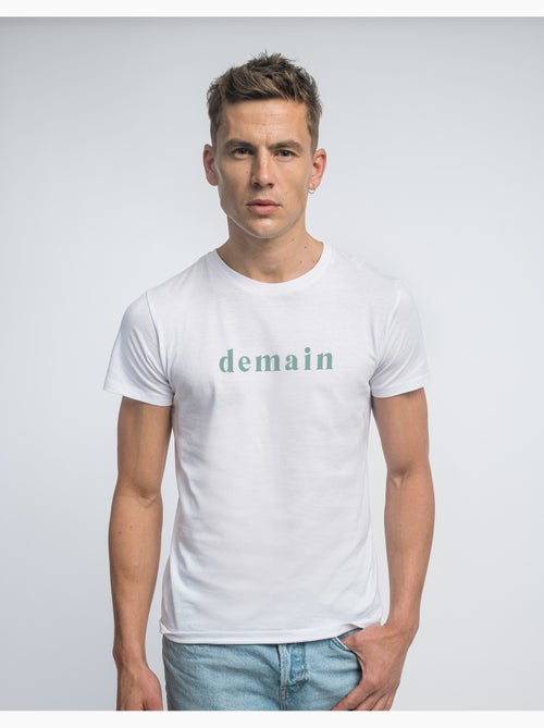 T-shirt Homme - DEMAIN VERT - Kiabi
