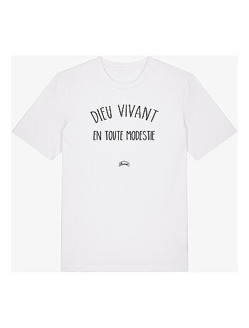 T-shirt Homme - DIEU VIVANT EN TOUTE MODESTIE