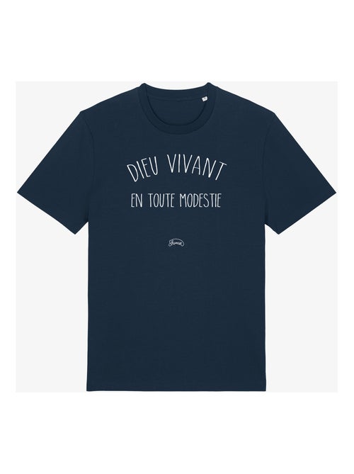 T-shirt Homme - DIEU VIVANT EN TOUTE MODESTIE - Kiabi