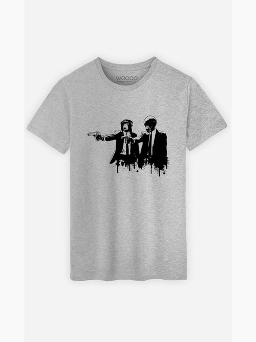 T-shirt Homme - DIVINE MONKEY INTERVENTION - Kiabi