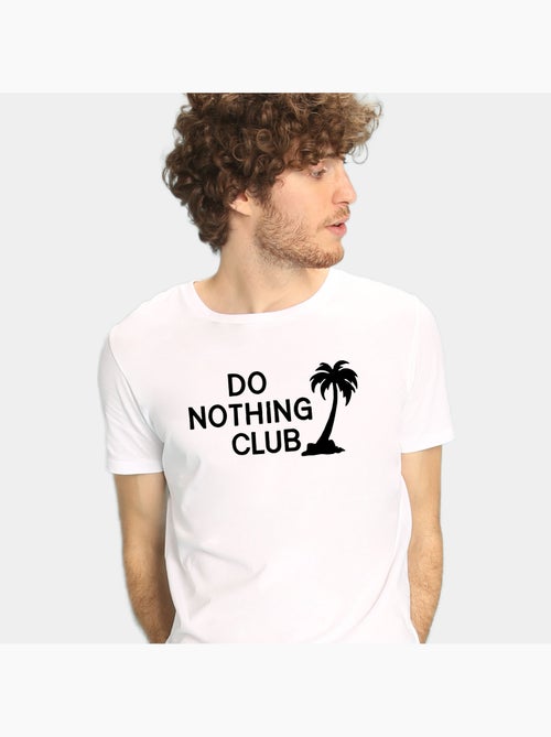 T-shirt Homme - DO NOTHING CLUB - Kiabi