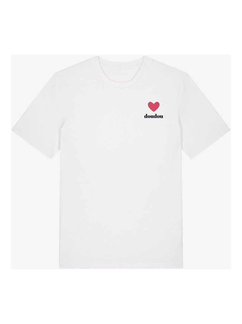 T-shirt Homme - DOUDOU CŒUR Blanc - Kiabi