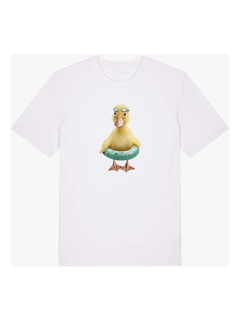 T-shirt Homme - DUCK BOUEE Blanc - Kiabi