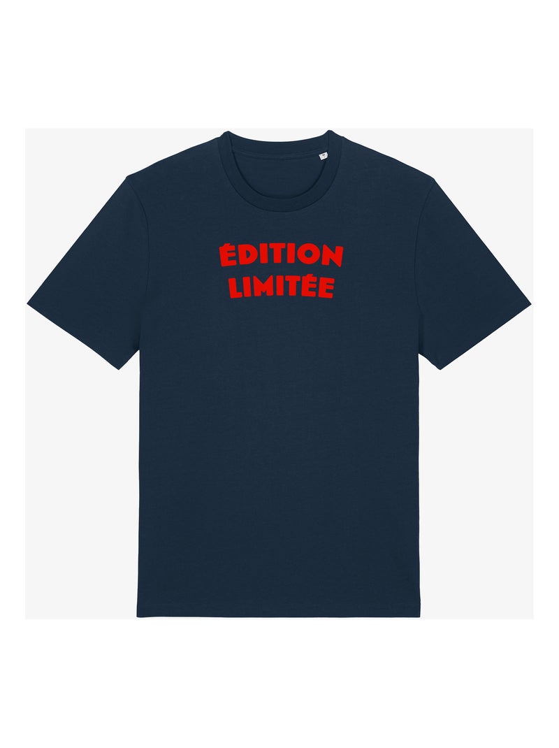 T-shirt Homme - EDITION LIMITÉE 2 Bleu marine - Kiabi