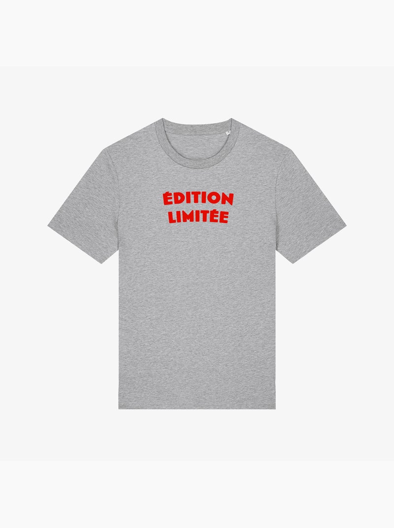 T-shirt Homme - EDITION LIMITÉE 2 Gris chiné - Kiabi