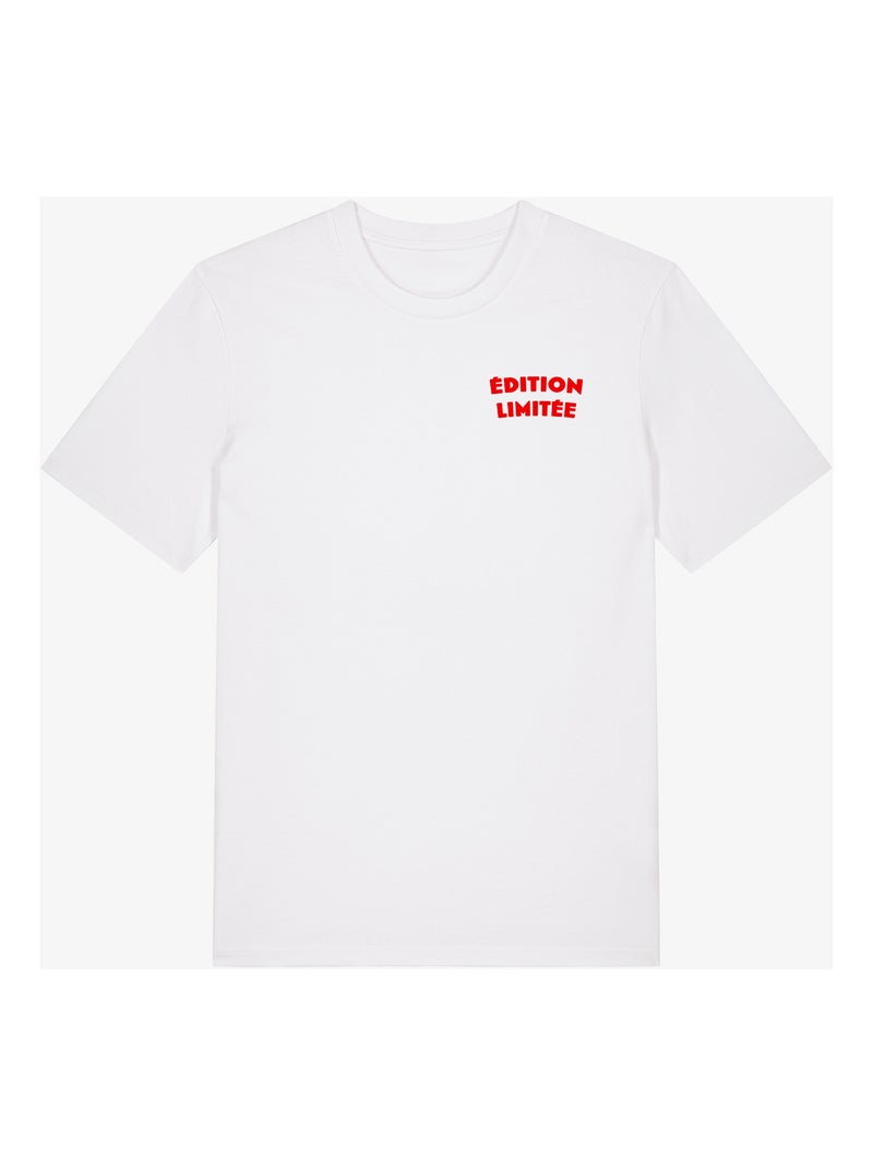 T-shirt Homme - EDITION LIMITÉE CŒUR Blanc - Kiabi