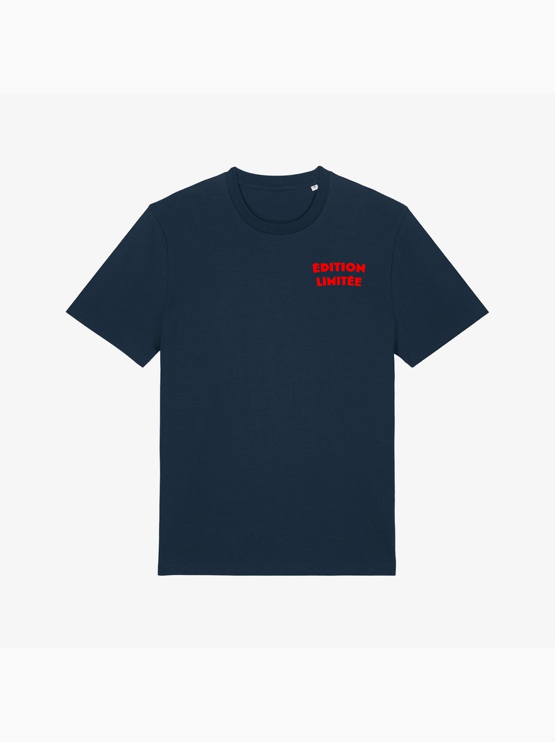 T-shirt Homme - EDITION LIMITÉE CŒUR Bleu marine - Kiabi