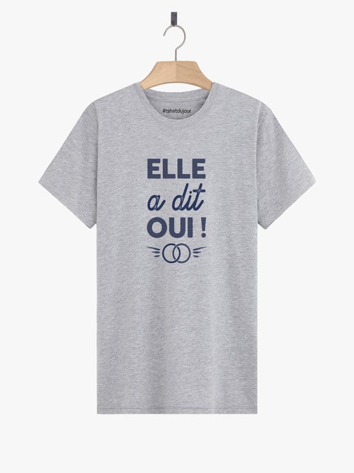 T-shirt Homme - ELLE A DIT OUI - Kiabi