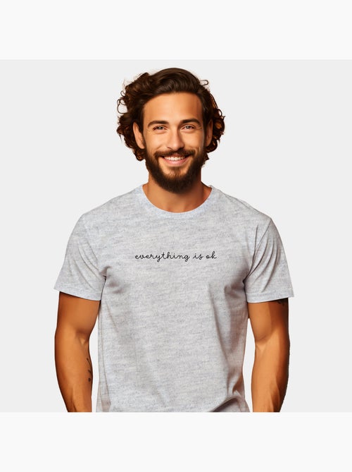 T-shirt Homme - EVERYTHING IS OK - Kiabi
