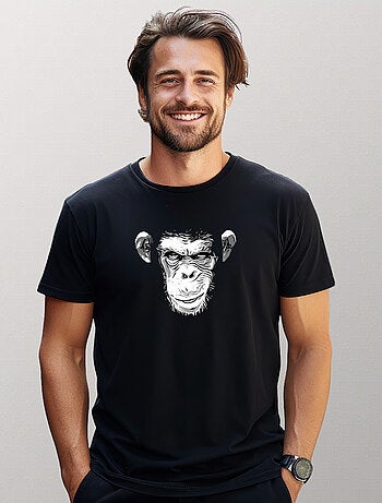 T-shirt Homme - EVIL MONKEY