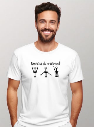 T-shirt Homme - EXERCICE DU WEEK-END