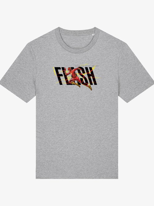 T-shirt Homme - FLASH BLACK SAVING THE FUTURE AND PAST - Kiabi