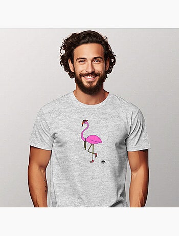 T-shirt Homme - FREDERICK THE FLAMINGO