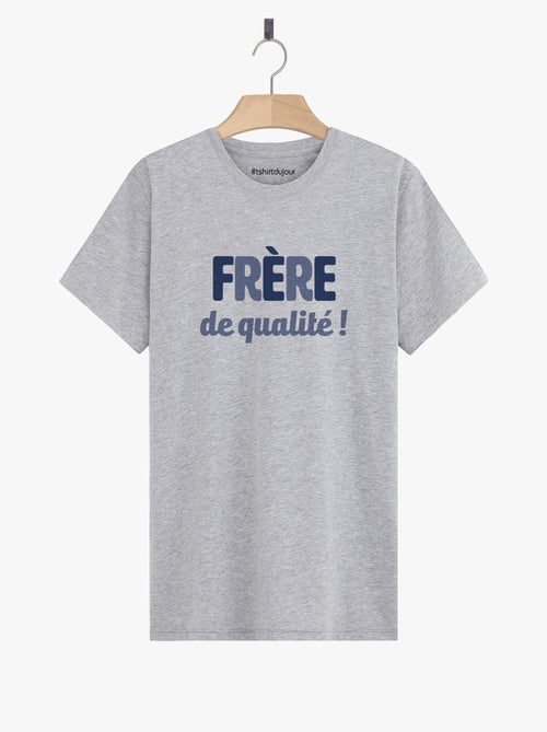 T-shirt Homme - FRÈRE DE QUALITÉ - Kiabi