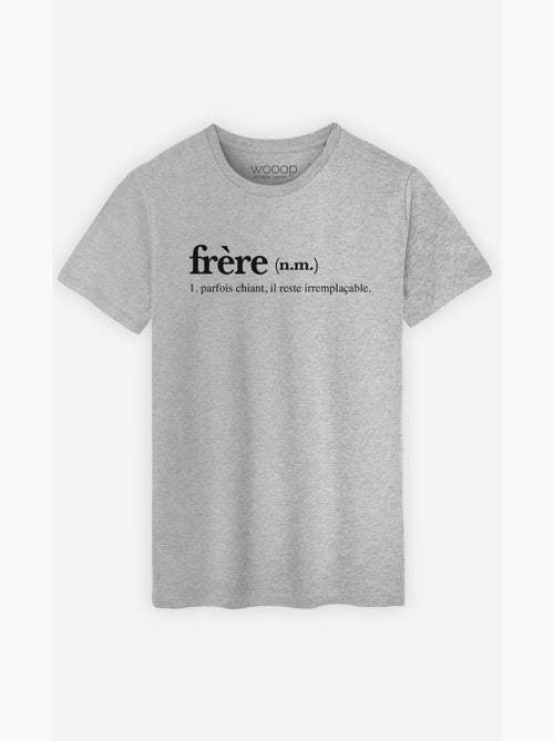 T-shirt Homme - FRERE DEFINITION 2 - Kiabi