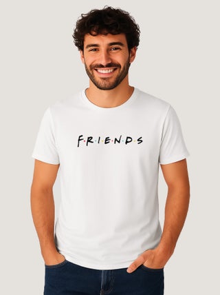 T-shirt Homme - FRIENDS LOGO BLACK