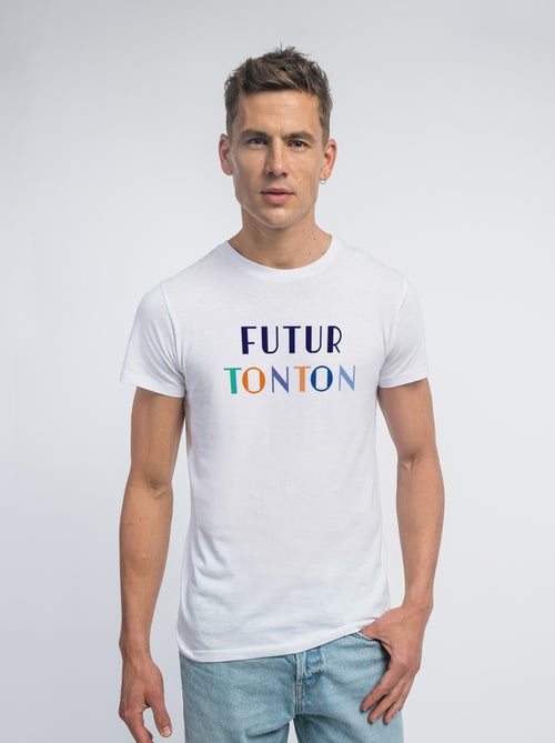 T-shirt Homme - FUTUR TONTON - Kiabi