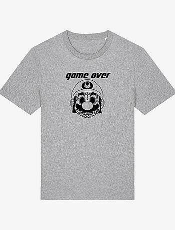 T-shirt Homme - GAME OVER MARIO